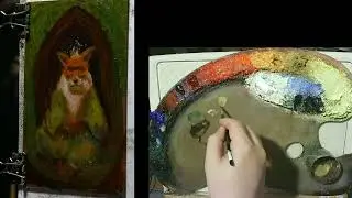 Daily alla prima painting practice - nr.261  #oilpaint #allaprima