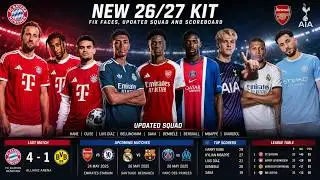 FIFA 22 NEW Kits 2026/27, FC 26 UPDATE 🔥 , Latest Squads, Scoreboards & Commentary Mod