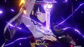 Genshin Impact Raiden C0 F2P vs Primo Geovishap