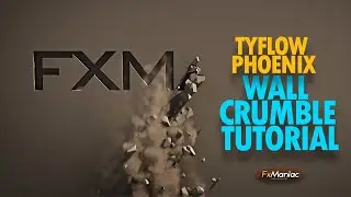 Tyflow Phoenix Wall Crumble Tutorial