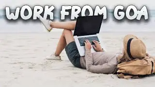Work from Goa trip | Work from Home in Lockdown | Covid Trip | Mavic mini Drone Shot | Vish and Trip