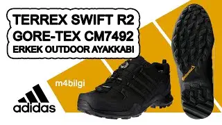 Terrex Swift R2 Gore-Tex CM7492 Erkek Outdoor Ayakkabı Adidas