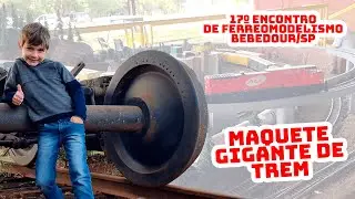 💥FOMOS EM UM SUPER EVENTO DE TREM (FERREOMODELISMO) 🚂🛤 VEJA COMO FOI