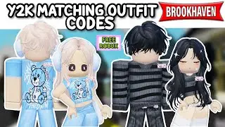 Y2K GIRL AND BOY MATCHING OUTFIT CODES FOR BROOKHAVEN 🏡RP, BERRY AVENUE & BLOXBURG 🤩✨️