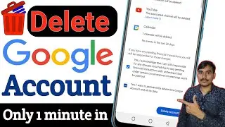 How to Delete Google Account Permanently | Google Account Kaise Delete Kare