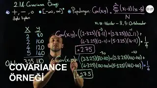 Covariance Örneği #DescriptiveStatistics