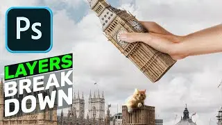 Big Ben Tower Fantasy Art-  Photoshop Manipulation