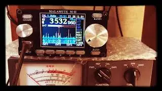 Cw contest  rx on the 80th band, trx ddc/duc Malamute M2 antenna horizontal Delta.