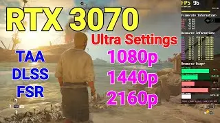 Skull and Bones | RTX 3070 | Ultra Settings + Raytracing | 1080p/1440p/2160p | Performance Test