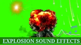 Explosion Sound Effects Green Screen Video #explosion