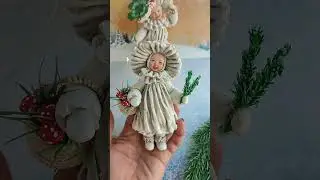 Авторские колоекционные игрушки на елку Сказочные мухоморчики.