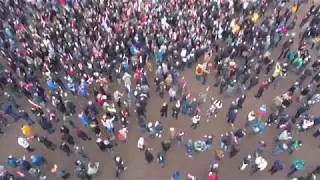 митинг в поддержку Навального на марсовом поле 7.10.2017