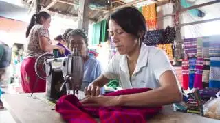 Skilled Seamstress, Myanmar (Burma) in 4K