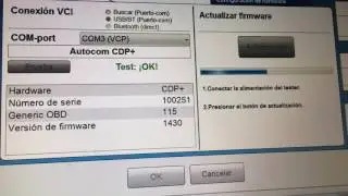 Actualizando Firmware Delphi Autocom CDP+