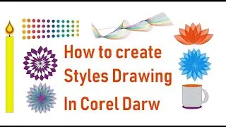 How to Make creative Drawing in Corel Draw