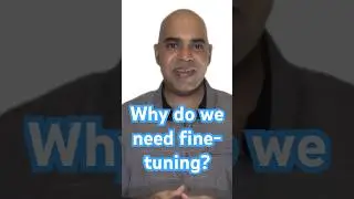 Why fine-tune an LLM. 