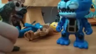 Фнаф 💯 пицирия с аниматрониками.😻