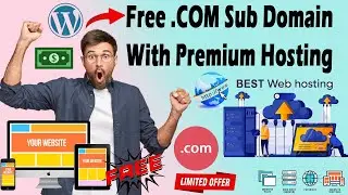 Free .Com Domain 2022 | Get Premium Domain Name | Free .com domain without hosting | Free Hosting