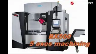 5 осевой фрезерный станок с ЧПУ Pinnacle BX500