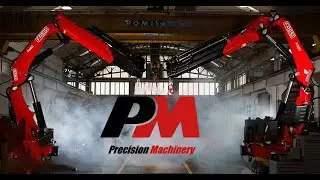 PM Truck mounted Fassi crane/ boom F215 on Iveco truck | Fassi crane dealer in UAE.