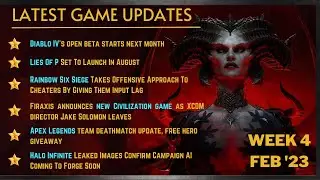 Latest Game Updates and News | Week 4 of Feb'23