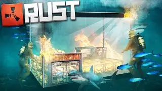 Мвк Дом в ПОДВОДНОМ Аквариуме! (Новый Раст | New Rust)