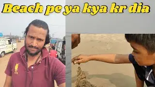 Ye kya kar diya Beach Pe😱/  what is this?😱 //#mruncrazy