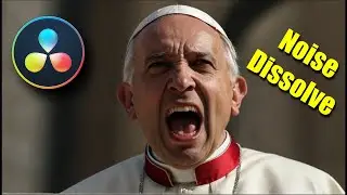 Noise Dissolve Transition in DaVinci Resolve
