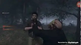 Friday the 13th Game.машина летает я схватил видивша и он умер.