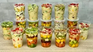 FRUIT SALAD IN A GLASS - LEARN HOW TO MAKE THIS DELICIOUS THING