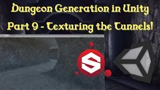 Random Dungeon Generation in Unity - Part 9 - Texturing the Tunnels