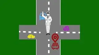Driving theory: traffic officer signals 👮🏻‍♂️ in the Netherland