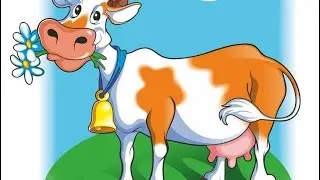 Песенки для детей - Кто пасётся на лугу.Музыкальные мультфильмы.На лугу пасутся ко...Идеи рукоделия