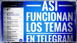😲🫢 Así funcionan los temas en Telegram (Canales dentro de grupos) 🫢😲