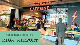 RIGA AIRPORT layover hacks (where to eat) #traveltips