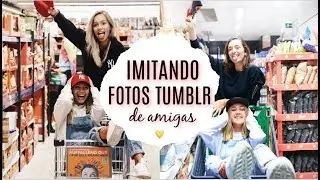IMITANDO FOTOS TUMBLR DE AMIGAS ft. ItsJudith | Irene Rain