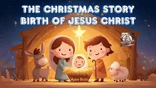 The Christmas Story - Birth Of JESUS CHRIST~How CHRISTMAS Started~  Animated Bible story #christmas