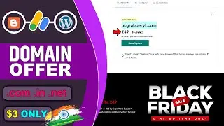 Domain Offer 😱 Only $3 | Cheapest Domain | Promo Code 😵 Top Level Domain Offer - .com .in .net