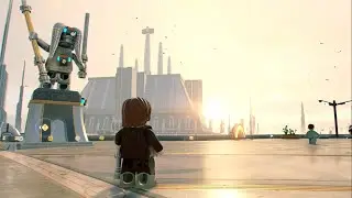 Beauty of Coruscant Cinematic Lego Star Wars The Skywalker Saga
