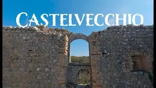 Il paese abbandonato . Castelvecchio di San Gimignano  4k