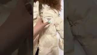 Зимний теплый комбинезон для девочки