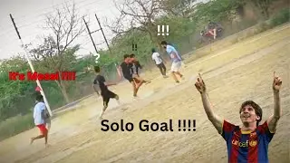 I Scored a goal and one assist in my Local Friendly Match || Friendly Match #1