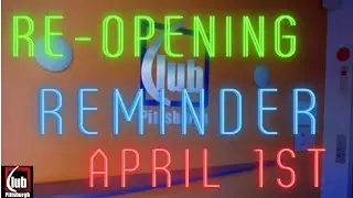 CLUB PITTSBURGH OPENS APRIL 1ST