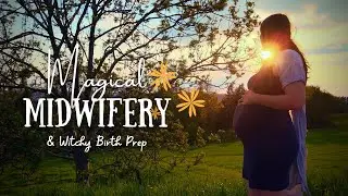 Having a baby as a Witch | witchy labor prep vlog