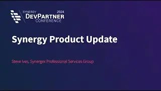 Synergy Product Update