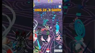 When I Got 2x Rarest✨Shiny in #pokemongo