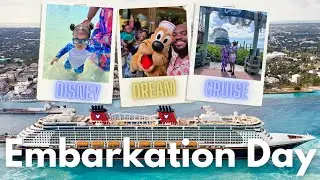 Our First Disney Cruise | Embarkation Day on the Disney Dream