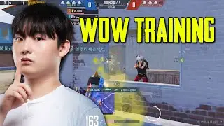 PUBG Mobile South Korea : DK.Nolbu WoW Training Full Match