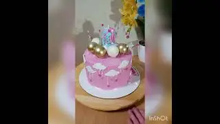 Торт с Единорожкой