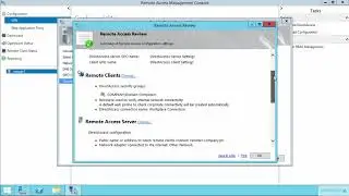 Configure the Enable Direct Access Wizard
